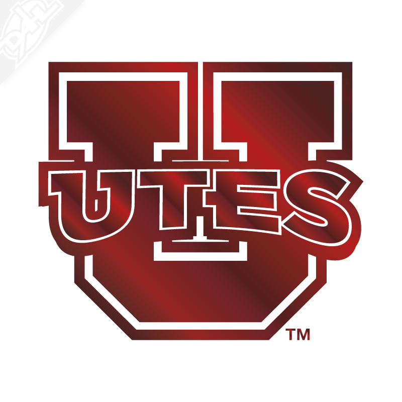 Block U - Utes Vinyl Decal
