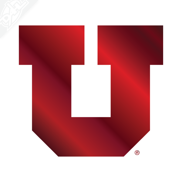 Block U Vinyl Decal