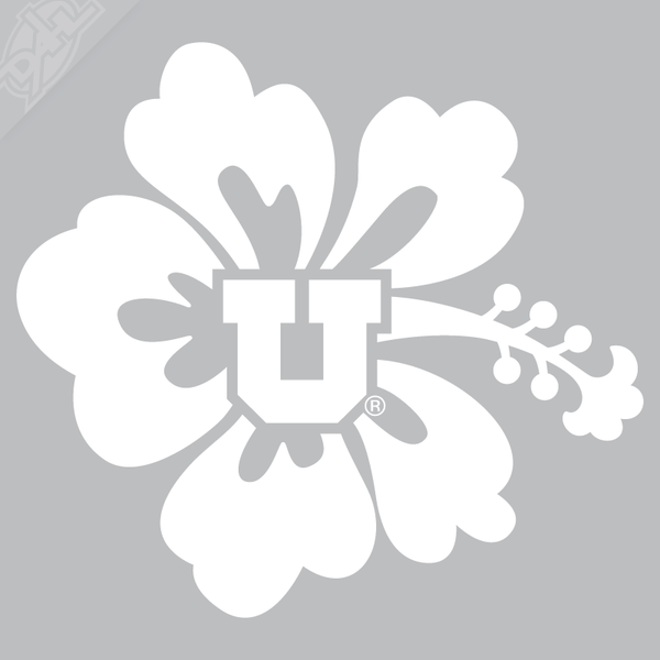 Flower - Block U Vinyl Decal