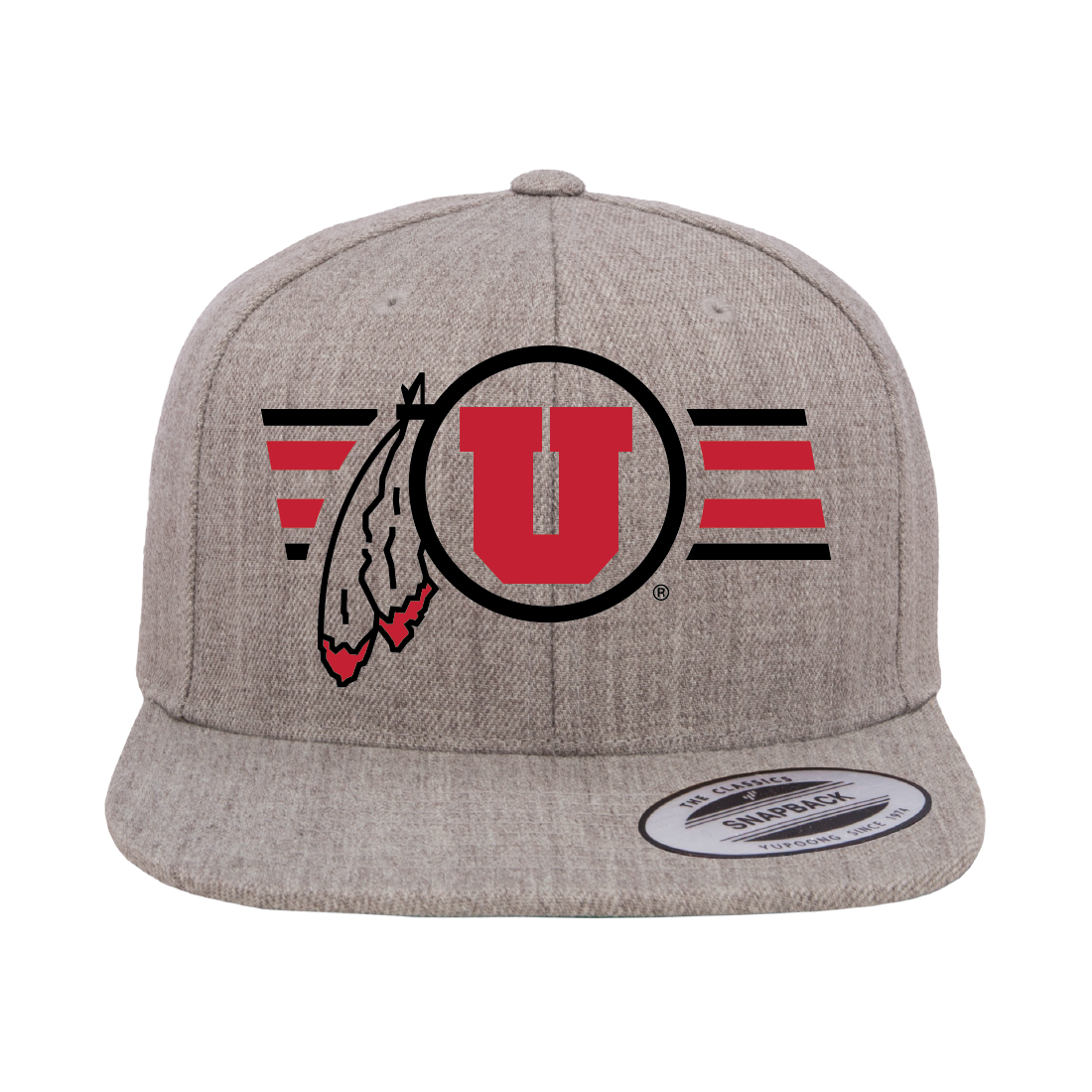 Circle and Feather Utah Stripe Hats