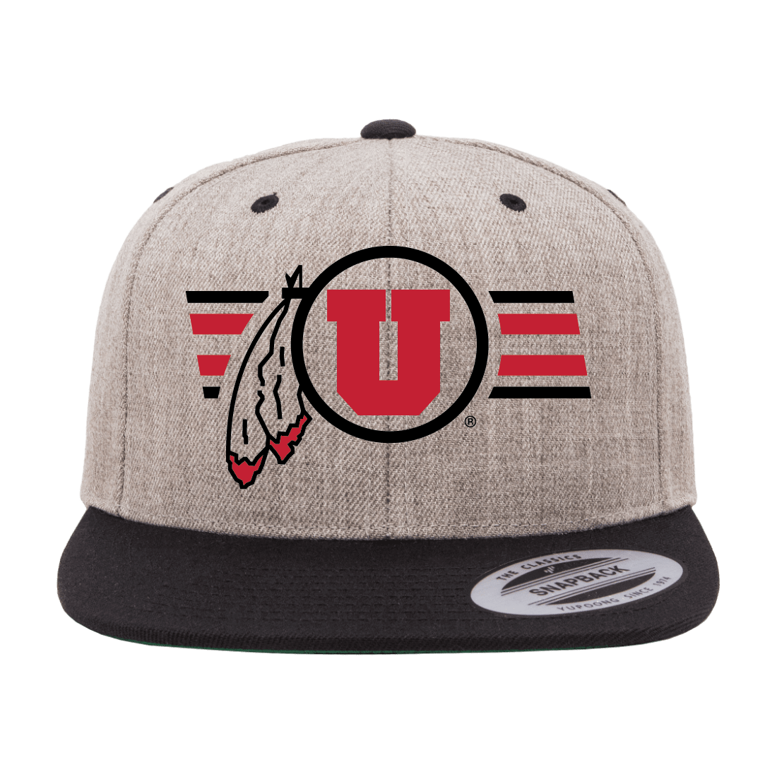 Circle and Feather Utah Stripe Hats