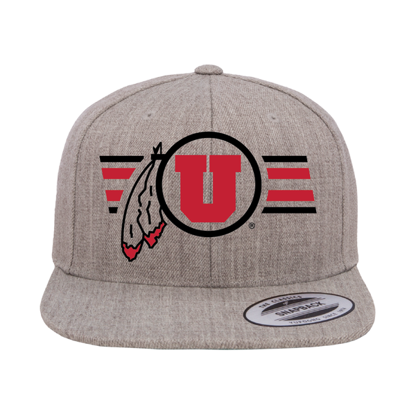 Circle and Feather Utah Stripe Hats