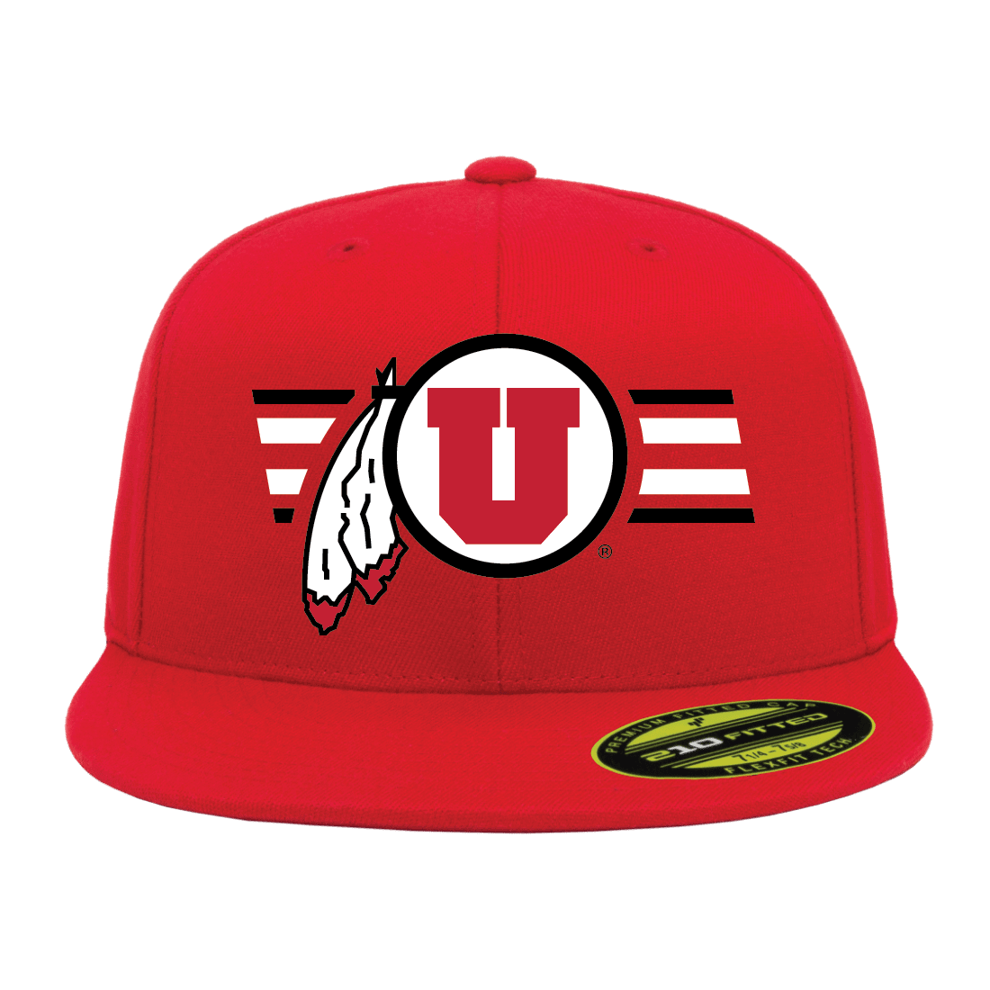 Circle and Feather Utah Stripe Hats