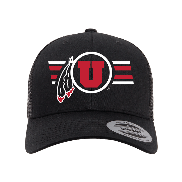 Circle and Feather Utah Stripe Hats