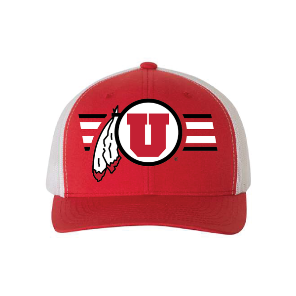 Circle and Feather Utah Stripe Hats