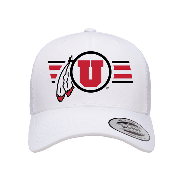 Circle and Feather Utah Stripe Hats