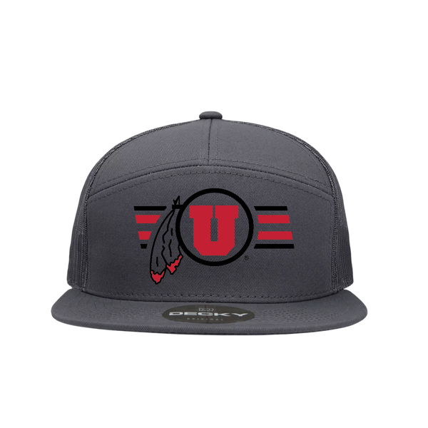 Circle and Feather Utah Stripe Hats