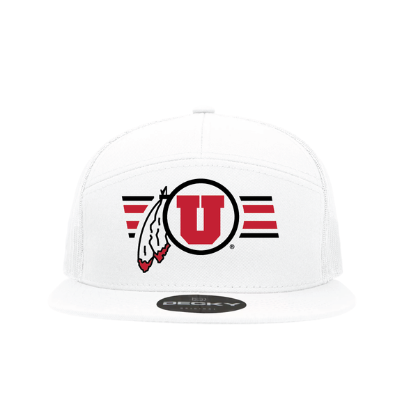 Circle and Feather Utah Stripe Hats