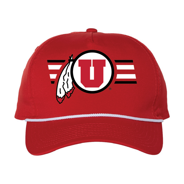 Circle and Feather Utah Stripe Hats