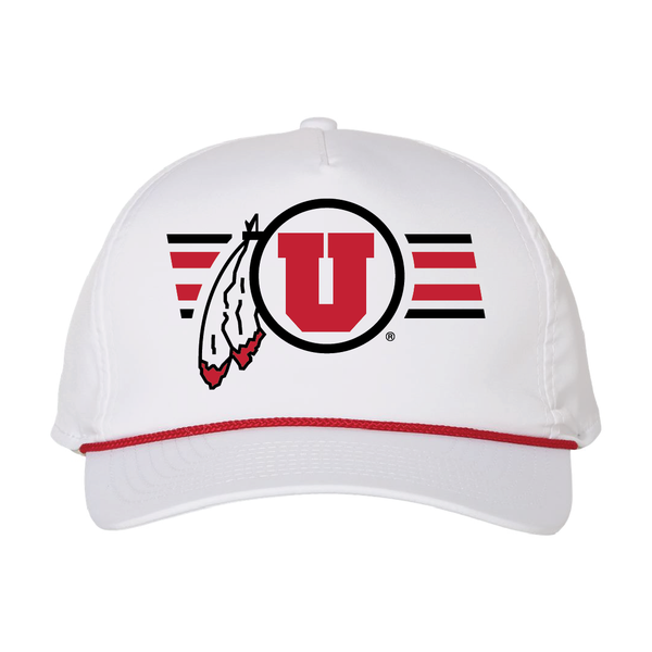 Circle and Feather Utah Stripe Hats