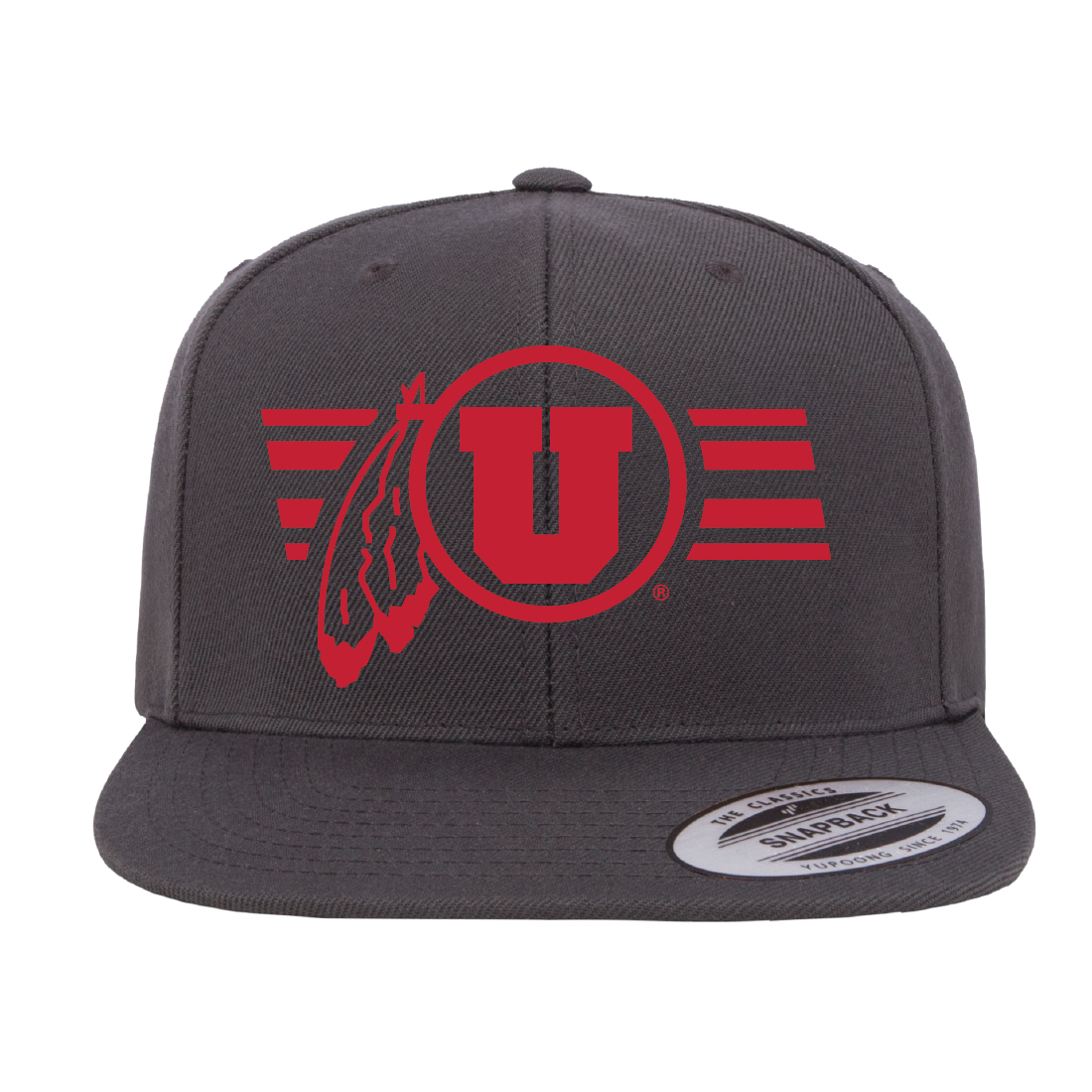 Circle and Feather Utah Stripe Single Color Hats