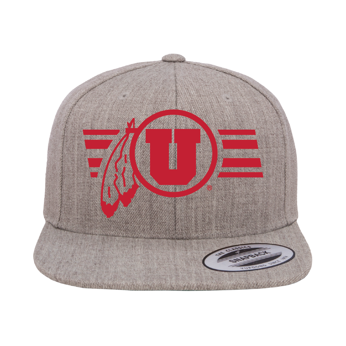 Circle and Feather Utah Stripe Single Color Hats