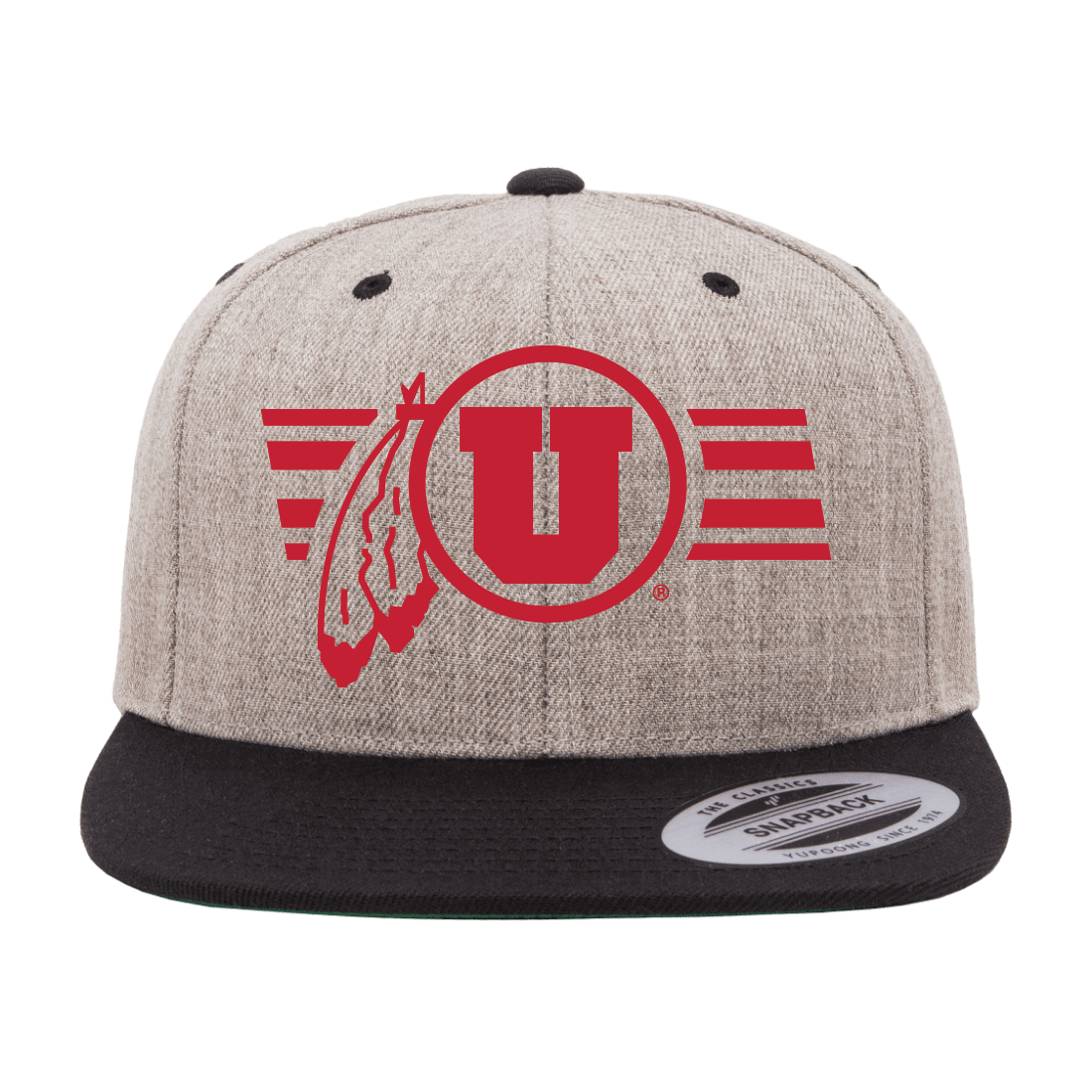 Circle and Feather Utah Stripe Single Color Hats