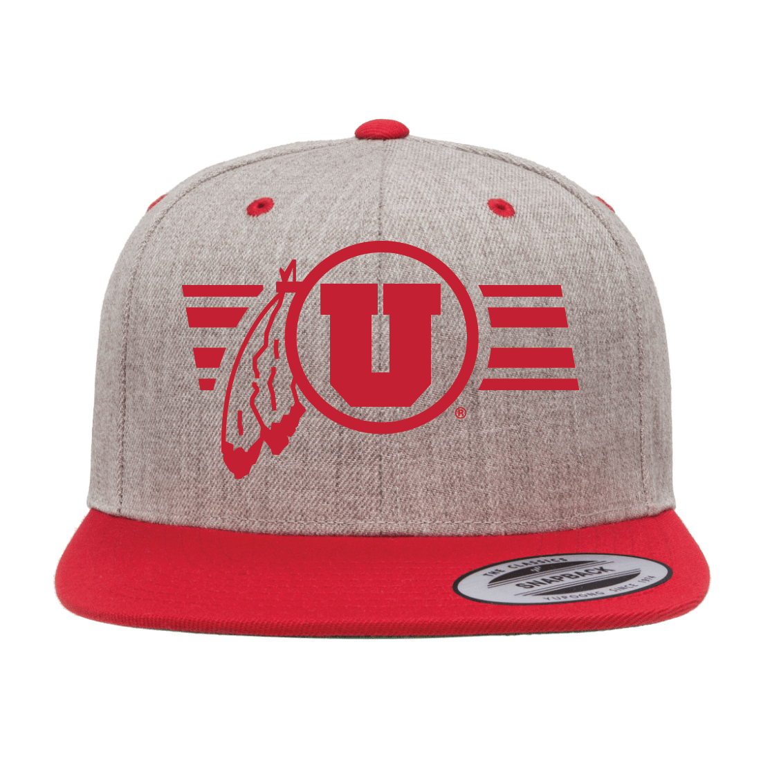 Circle and Feather Utah Stripe Single Color Hats