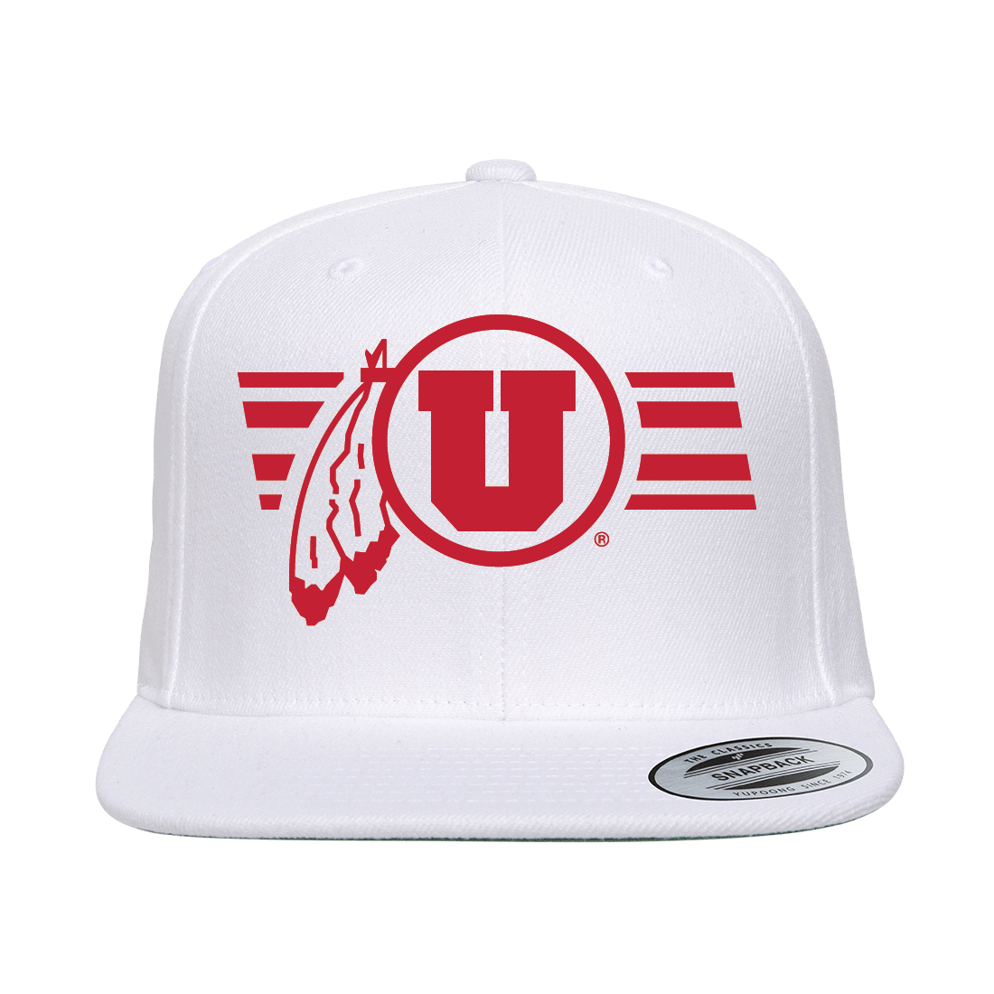 Circle and Feather Utah Stripe Single Color Hats