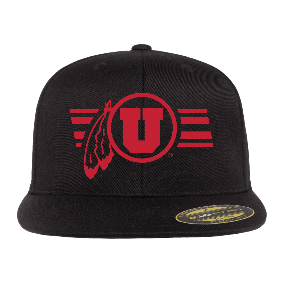 Circle and Feather Utah Stripe Single Color Hats