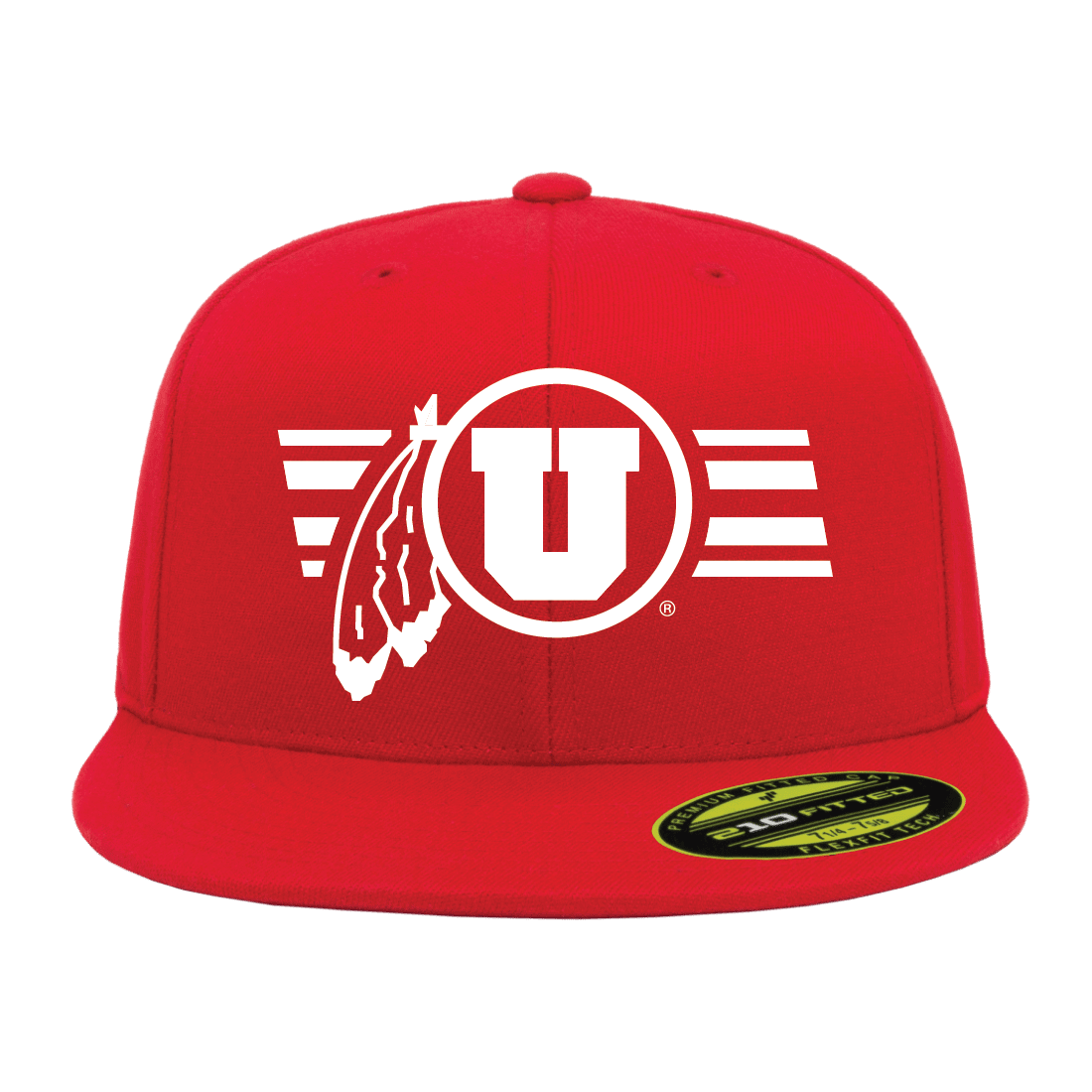 Circle and Feather Utah Stripe Single Color Hats