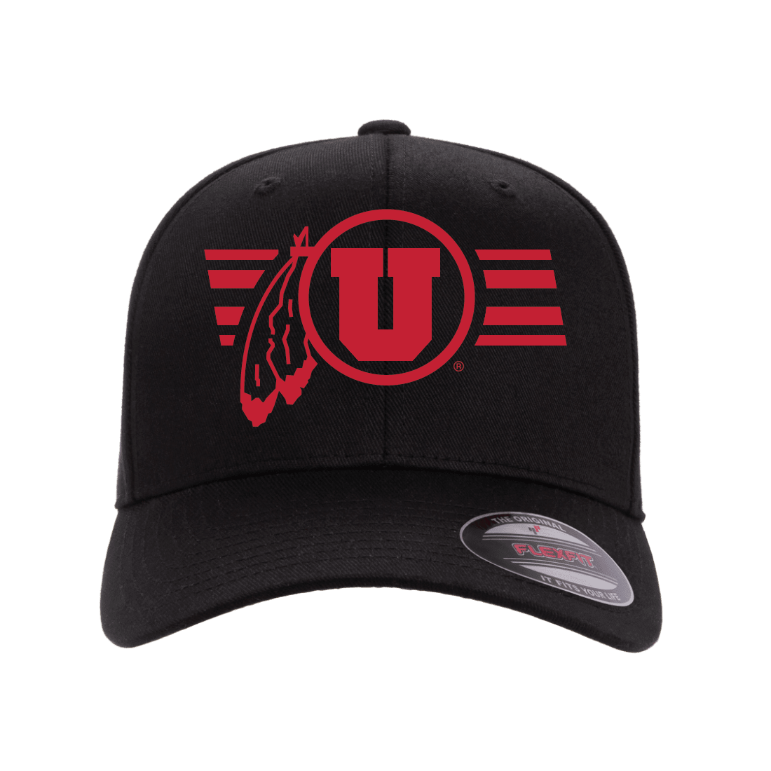Circle and Feather Utah Stripe Single Color Hats