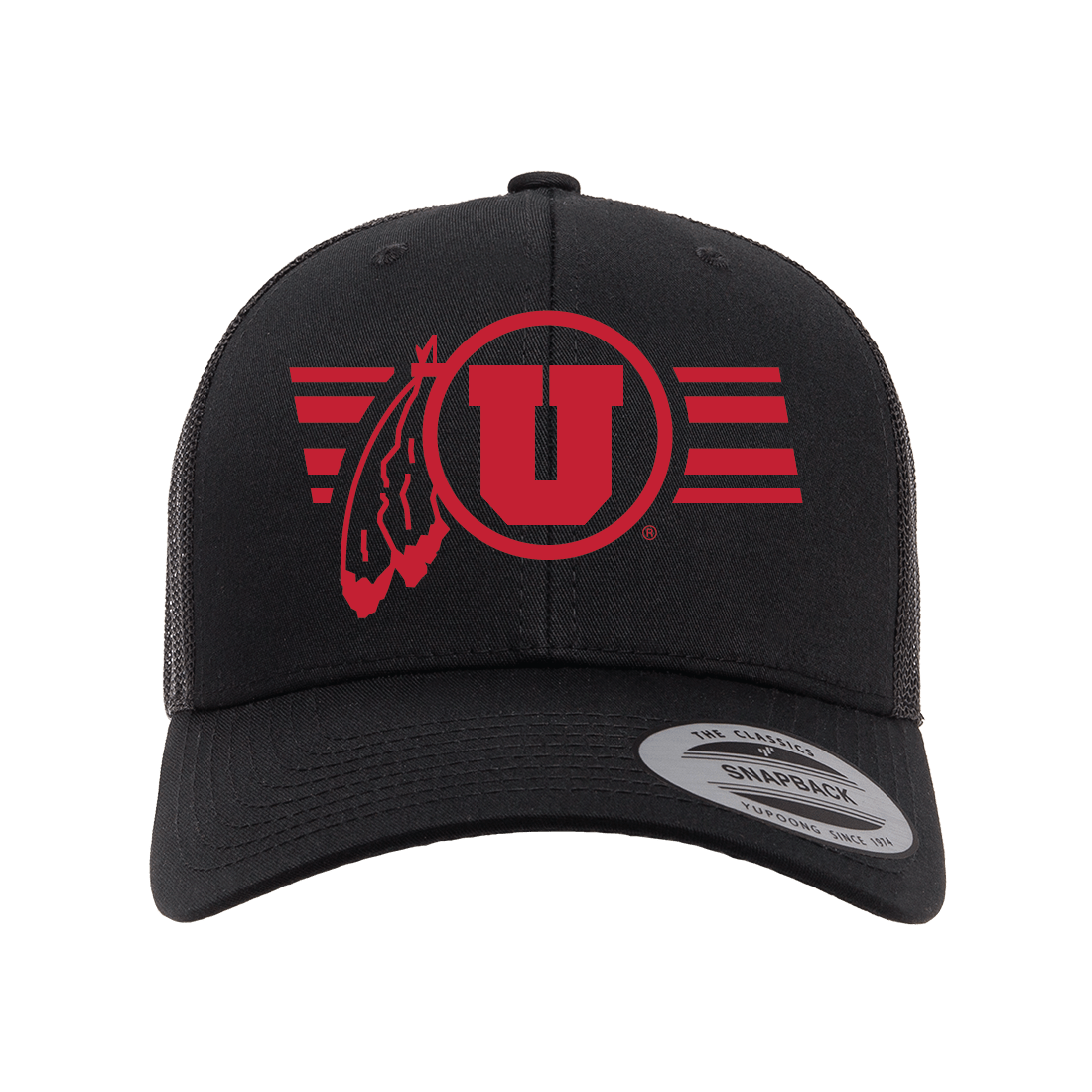 Circle and Feather Utah Stripe Single Color Hats