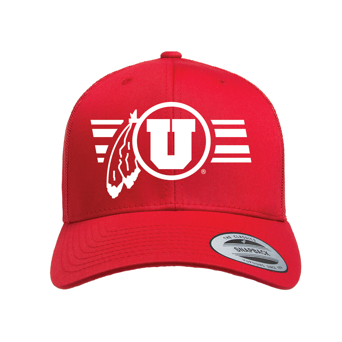 Circle and Feather Utah Stripe Single Color Hats
