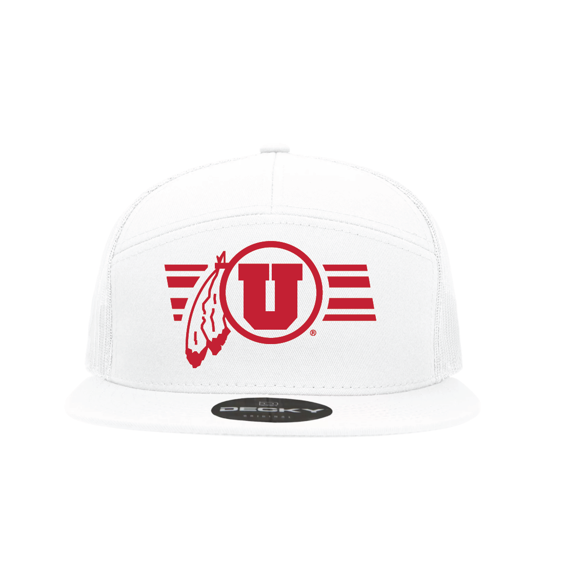 Circle and Feather Utah Stripe Single Color Hats