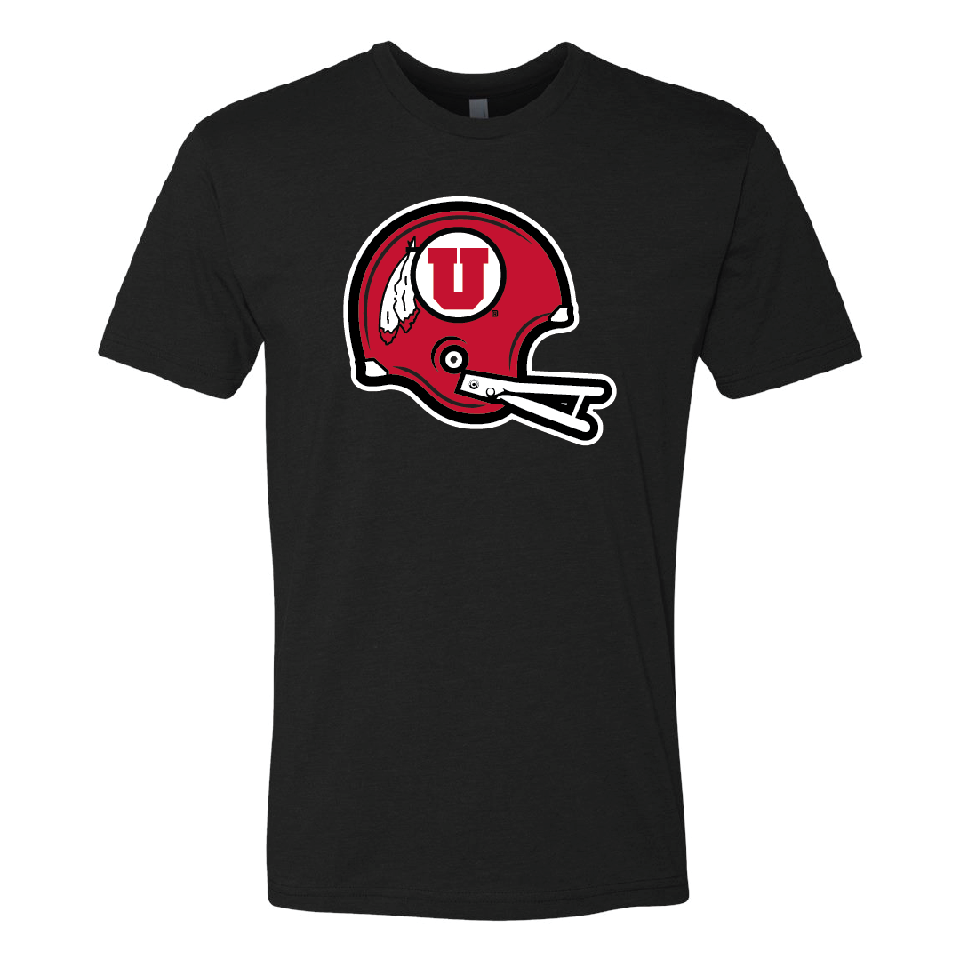 Circle and Feather Throwback Helmet Youth T-shirt