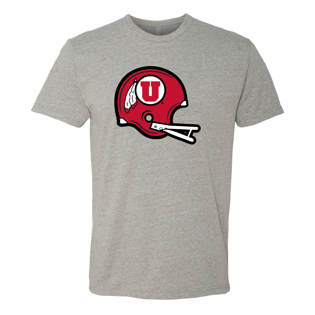 Circle and Feather Throwback Helmet Youth T-shirt