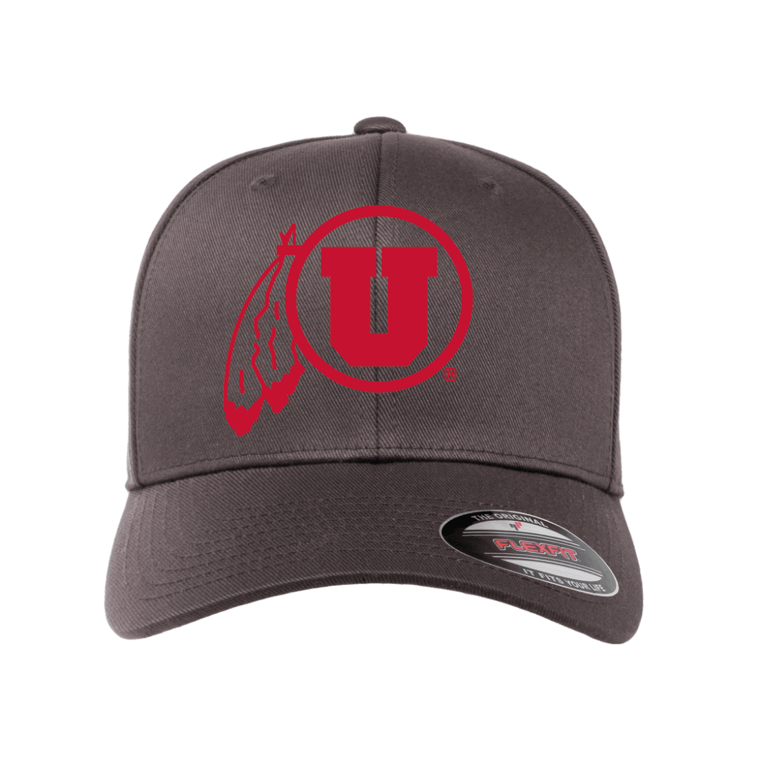 Circle and Feather Single Color Hats