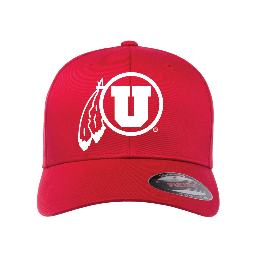 Circle and Feather Single Color Hats