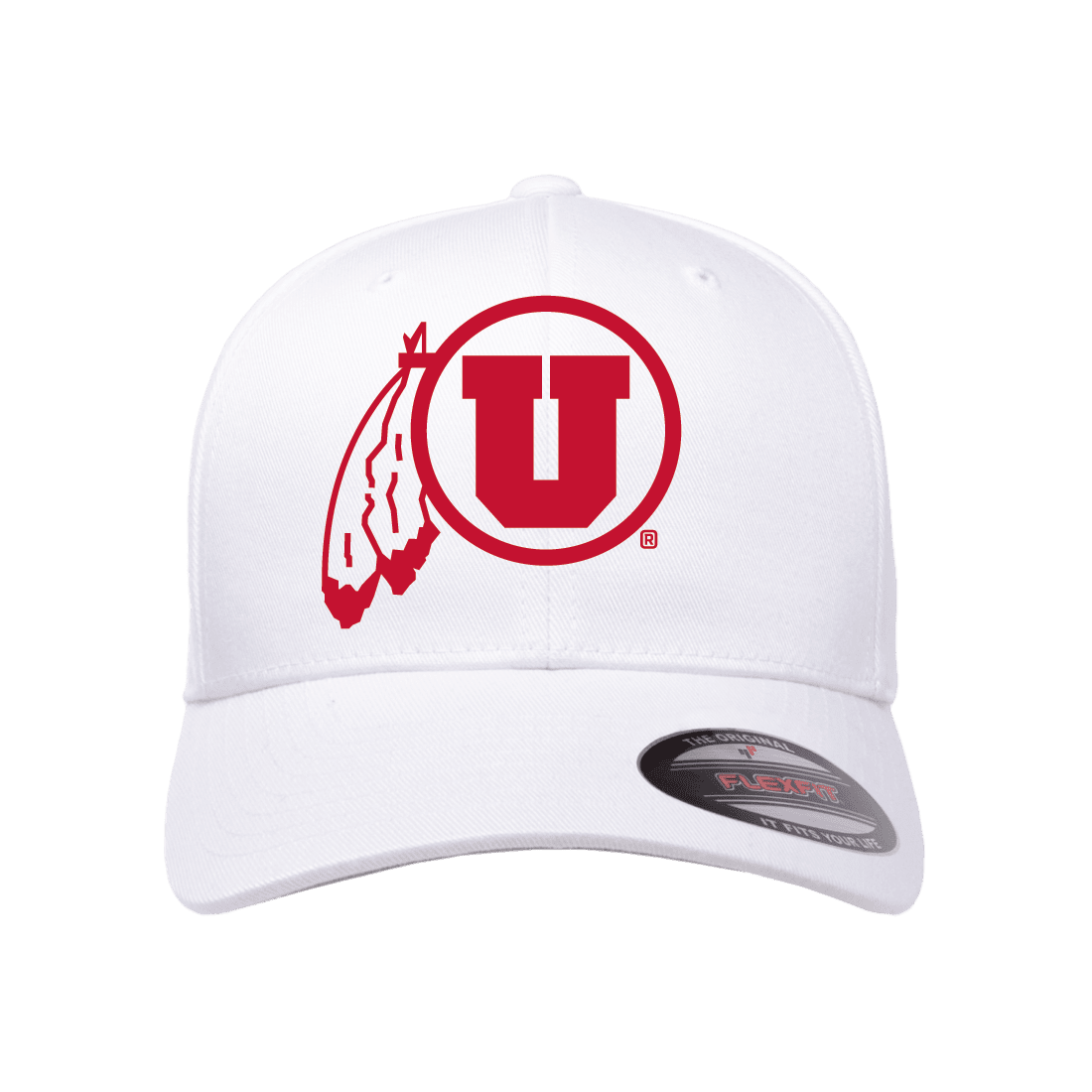 Circle and Feather Single Color Hats