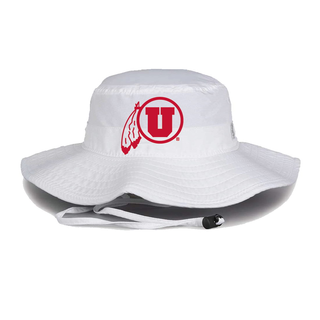 Circle and Feather Single Color Hats