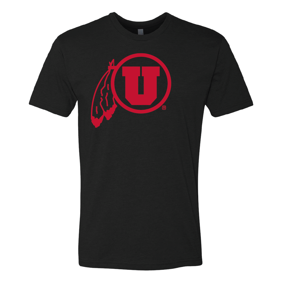 Circle and Feather - Single Color - Youth T-shirt