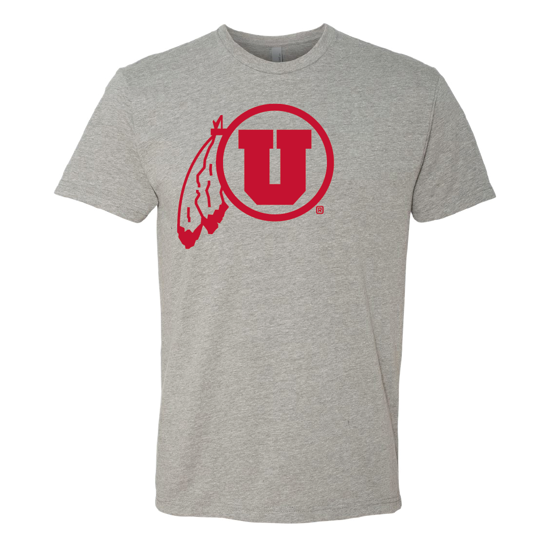 Circle and Feather - Single Color - Youth T-shirt