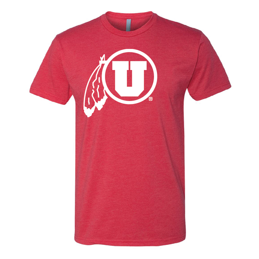 Circle and Feather - Single Color - Youth T-shirt
