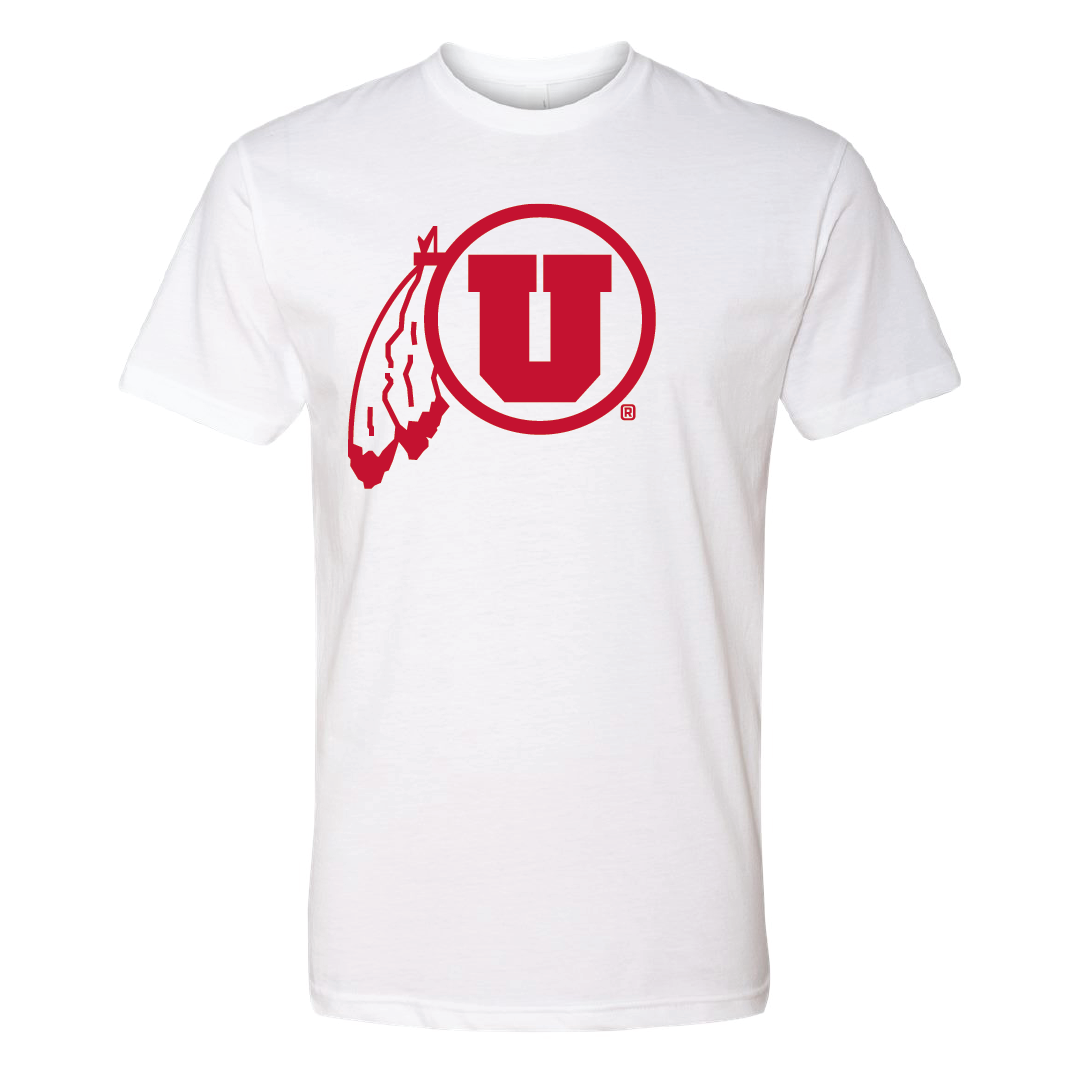 Circle and Feather - Single Color - Youth T-shirt