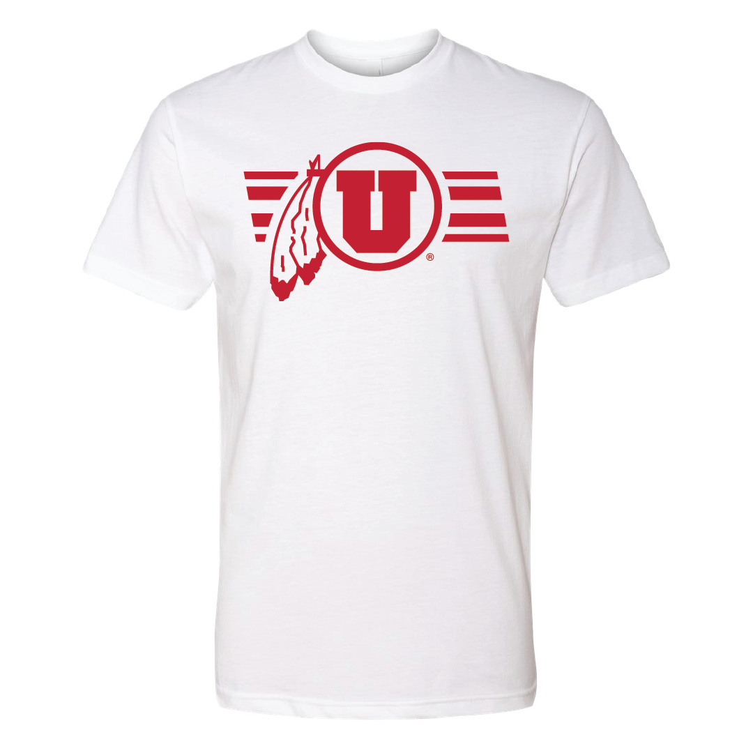 Circle and Feather - Utah Stripe - Single Color Youth T-shirt
