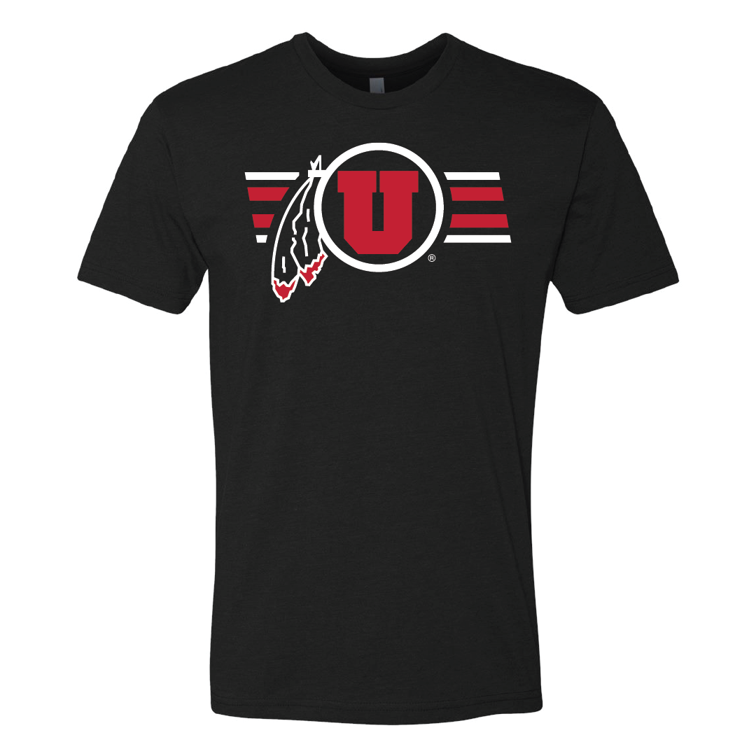 Circle and Feather W/Utah Stripe Youth T-shirt