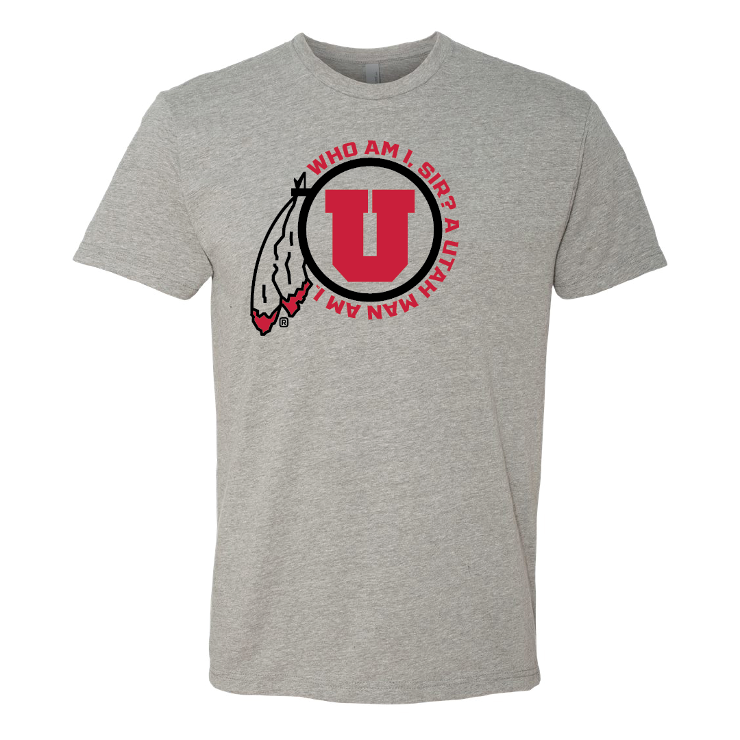 Circle and Feather Utah Man Youth T-shirt