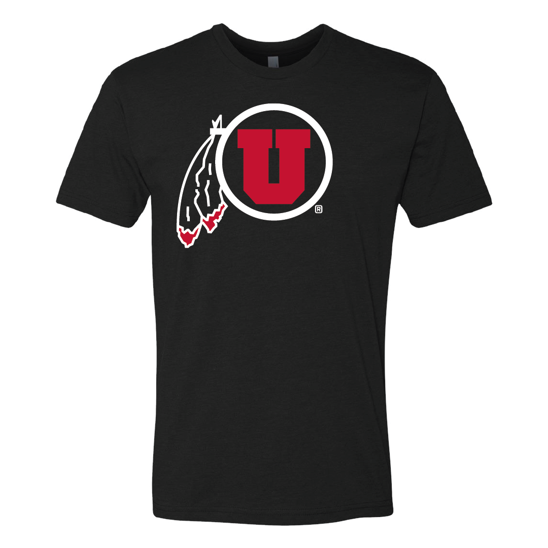 Circle and Feather Mens T-Shirt