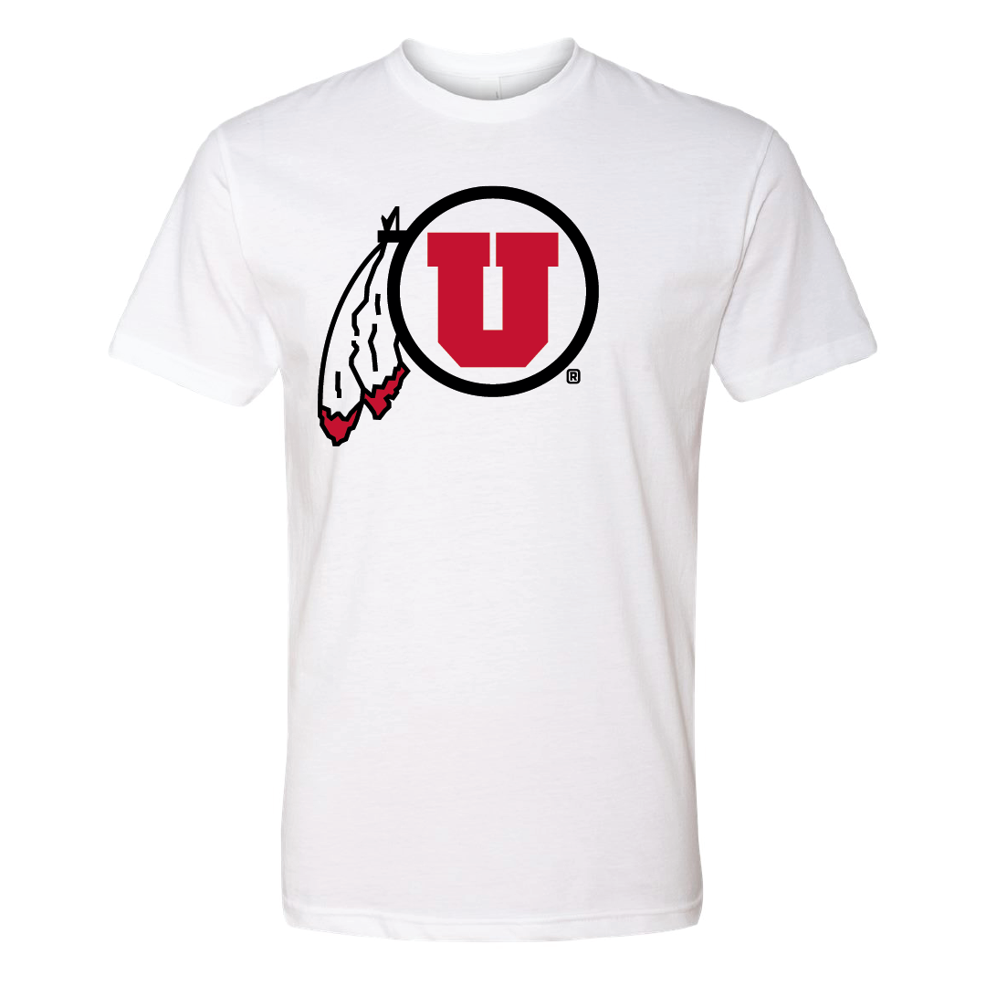 Circle and Feather Mens T-Shirt