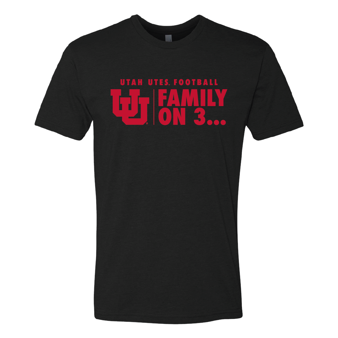Family on 3 - Interlocking UU Mens T-Shirt