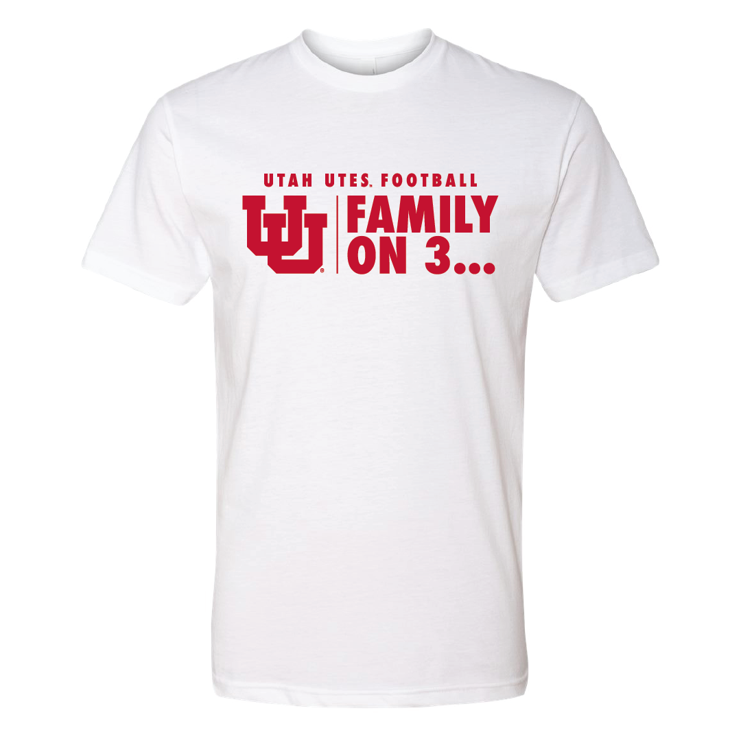 Family on 3 - Interlocking UU Mens T-Shirt