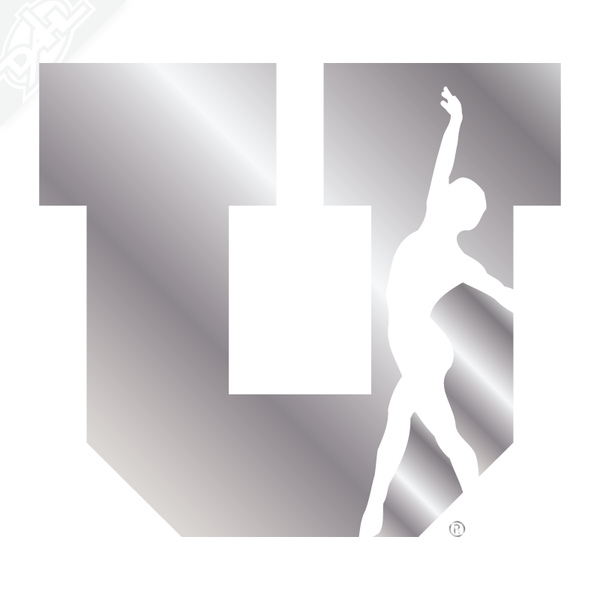 Gymastics - Block U Vinyl Decal