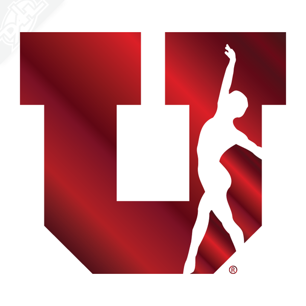 Gymastics - Block U Vinyl Decal