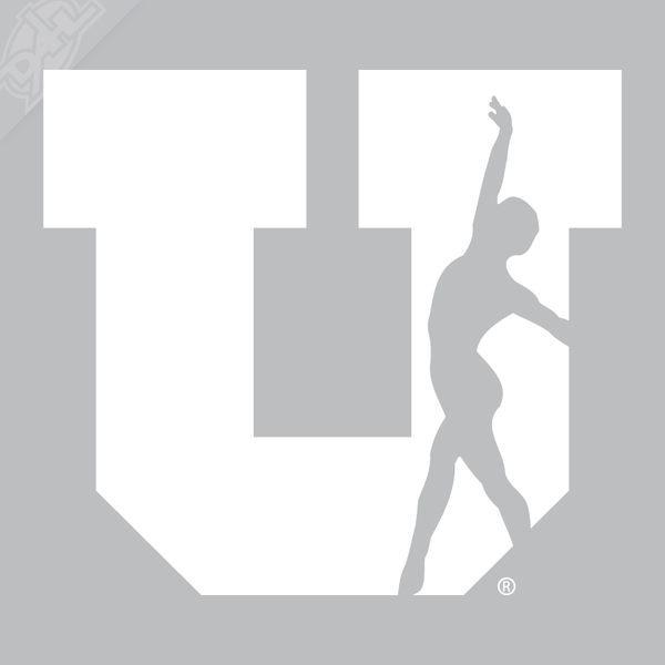 Gymastics - Block U Vinyl Decal