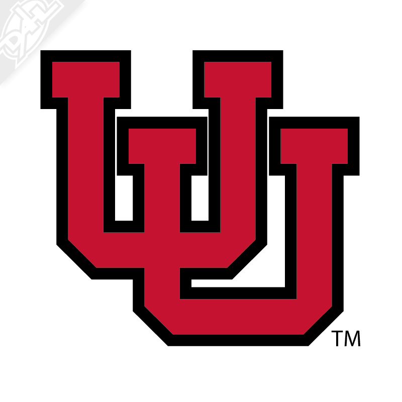 Interlocking UU 2 Color Vinyl Decal