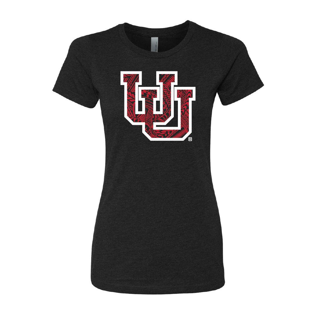 Interlocking UU - Poly Design Womens T-Shirt