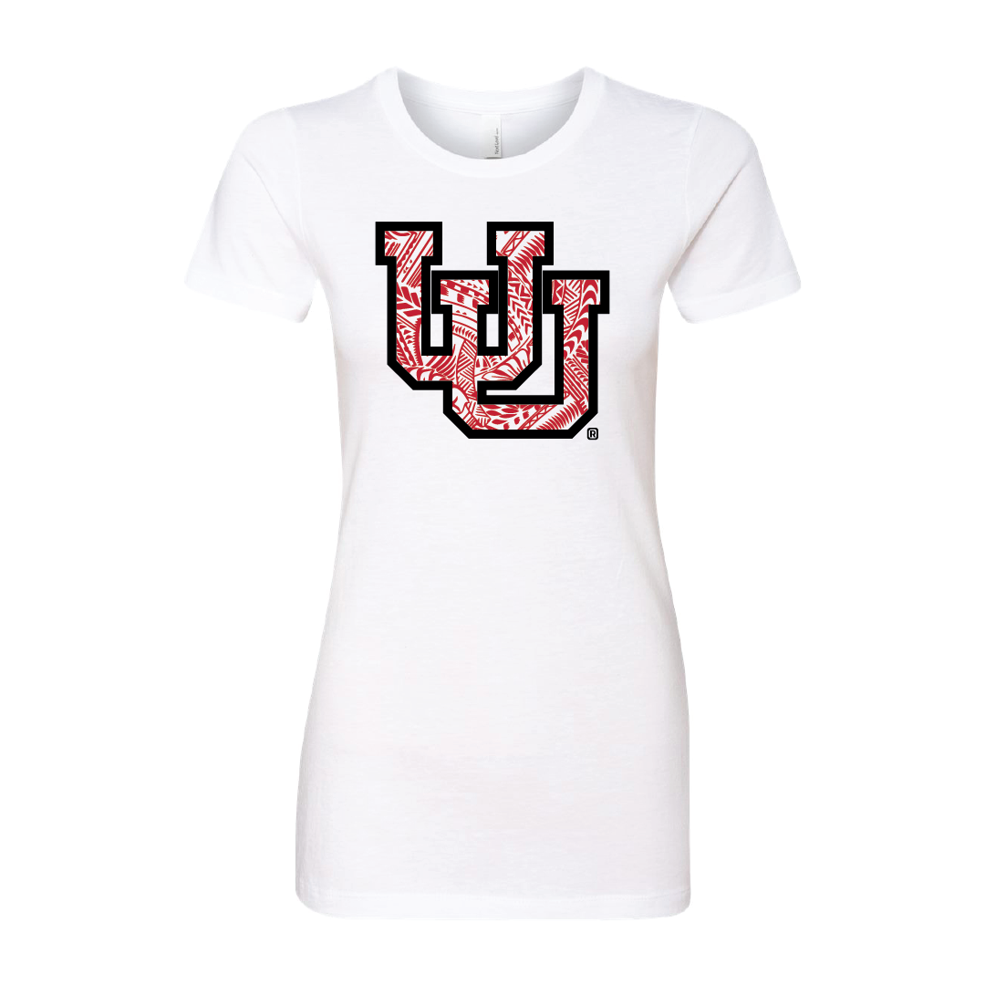 Interlocking UU - Poly Design Womens T-Shirt