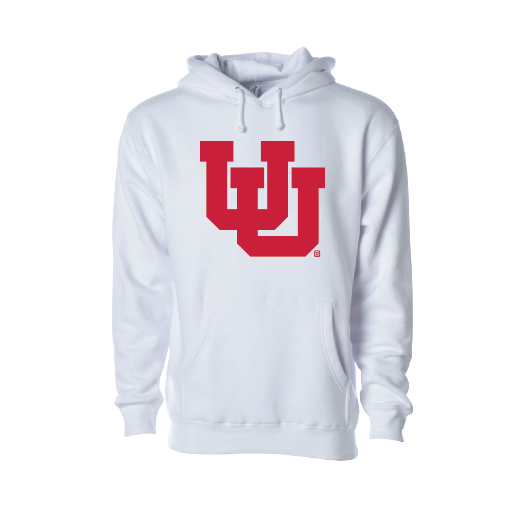 Interlocking UU - Single Color -  Embroidered Hoodie