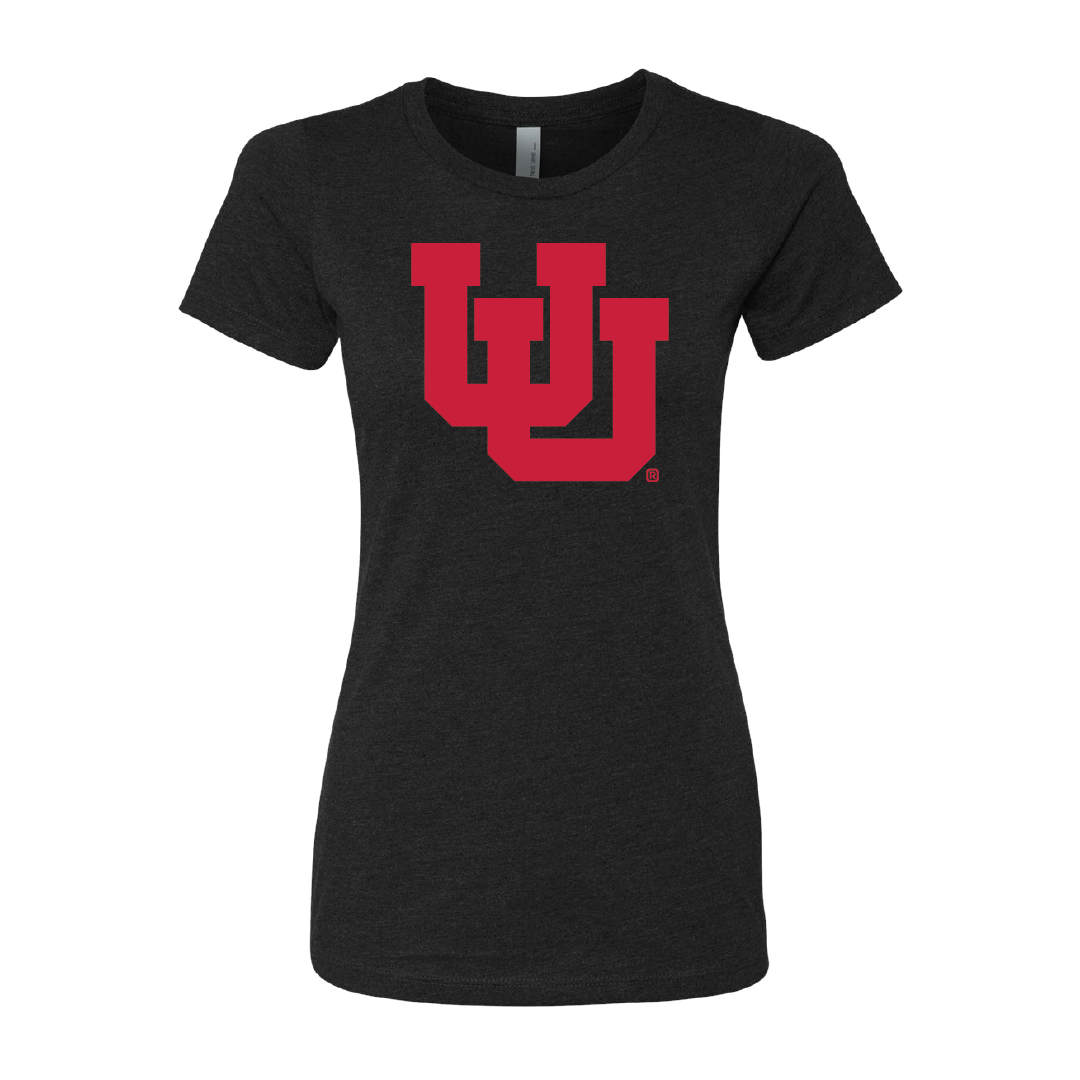 Interlocking UU - Single Color - Womens T-Shirt